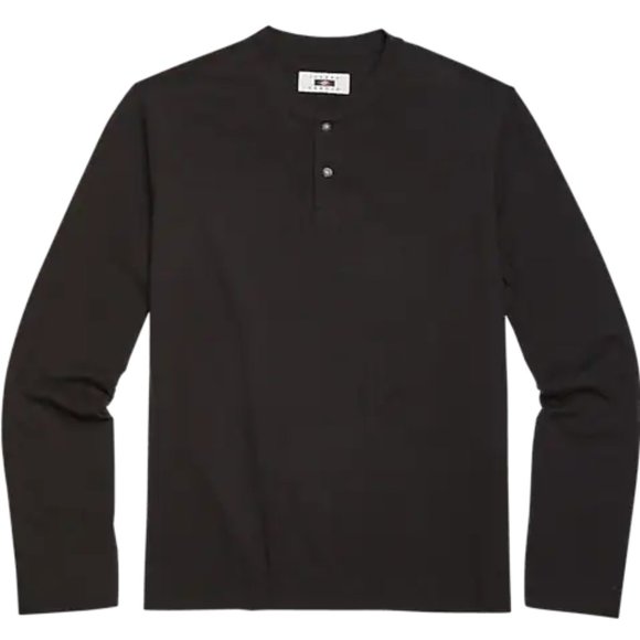Joseph Abboud Other - NEW ~ JOSEPH ABBOUD Men's Black Long Sleeve Henley Shirt XL